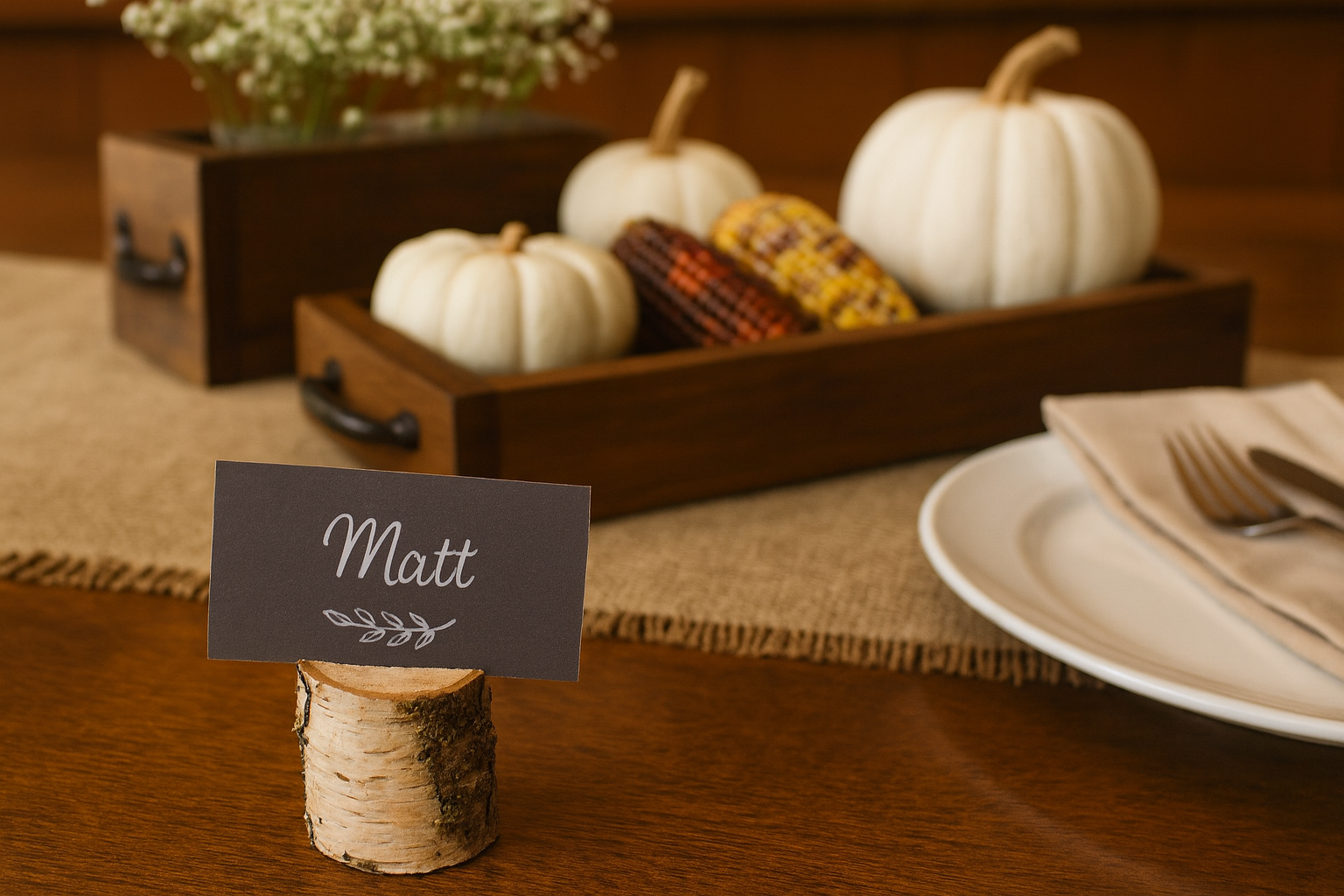 DIY Thanksgiving Table & Decor Projects: 5 Skill-Building Woodworking Ideas